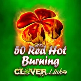 Enjoy 50 Red Hot Burning Clover Links by Novomatic – logo hosted on fambet-casino.org