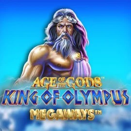 Slots logo of Age Of The Gods: King of Olympus Megaways from Origins at Fambet Casino