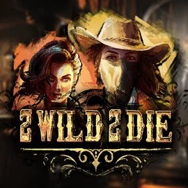 Slots logo of 2 Wild 2 Die from Hacksaw Gaming at Fambet Casino