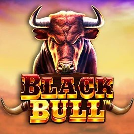 Black Bull slot logo by Pragmatic Play at Fambet Casino