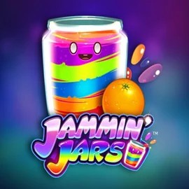 Jammin Jars online game logo by Push Gaming on fambet-casino.org