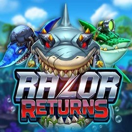 Razor Returns logo by Push Gaming at Fambet Casino