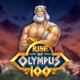 Slots logo of Rise of Olympus 100 from Play’n GO at Fambet Casino