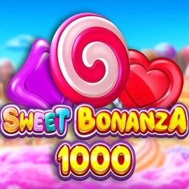 Sweet Bonanza 1000 slot logo by Pragmatic Play at Fambet Casino